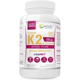 Wish Vitamin K2 Mk-7 Natto 200mcg - 120 Capsule